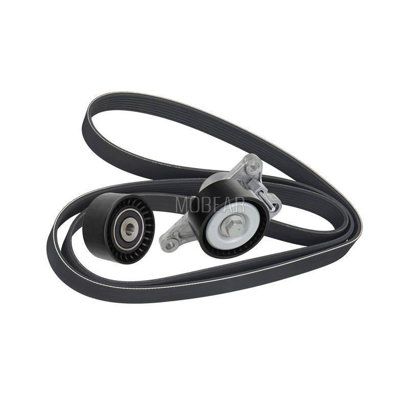 Kit de tendeur de courroie triangulaire multi-nervures K017PK2053 1172000Q4F 11720-7736R Compatible avec NISSAN INTERSTAR type boîte (X62B) dCi 110 2021/11/01 - M9T 726