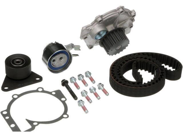 Zahnriemensatz für Wasserpumpe TKV-003 WPK41110D, kompatibel mit VOLVO C30 5-Zylinder 2,4 l 2007-2012 B5244
