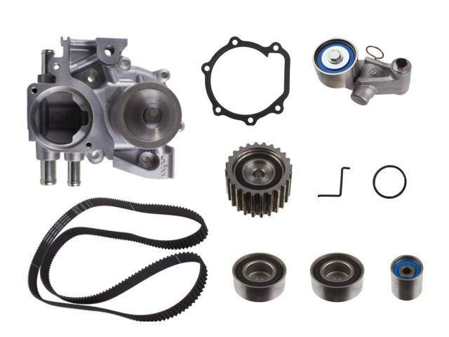 Kit de correa de distribución de la bomba de agua TKF012 (TKF-012) compatible con SUBARU WRX STI 2.5L EJ257